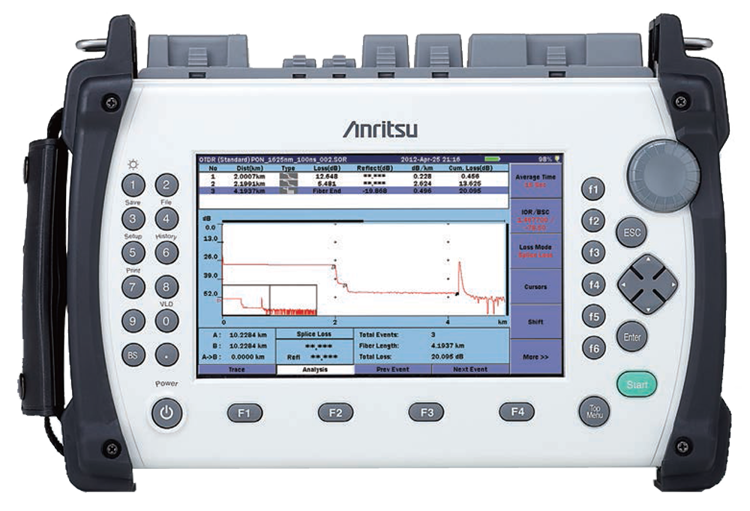 Picture of Anritsu MT9083A2 OTDR ACCESS Master