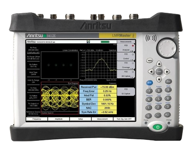 Picture of Anritsu S412E LMR Master Land Mobile Radio Modulation Analyzer