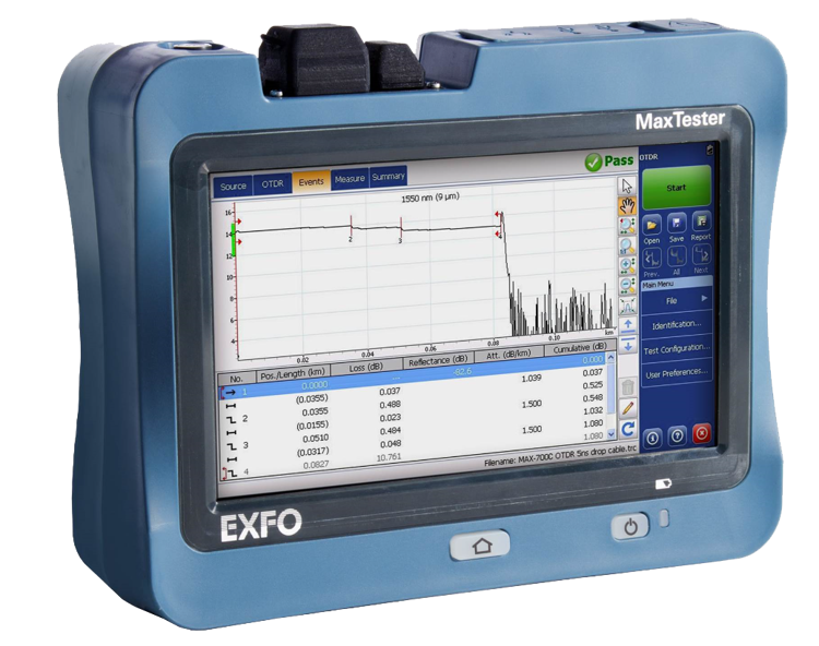 Picture of EXFO MaxTester 720C Access OTDR