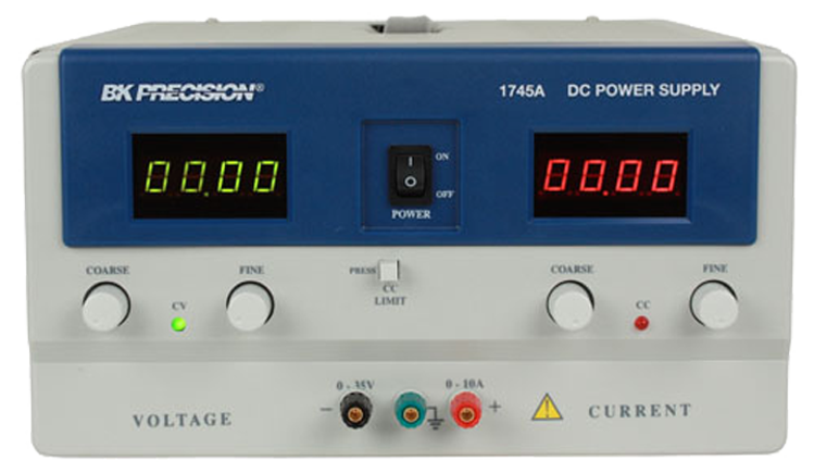 Picture of B&K Precision 1745A  0-35V, 0-10A, Digital DC Power Supply