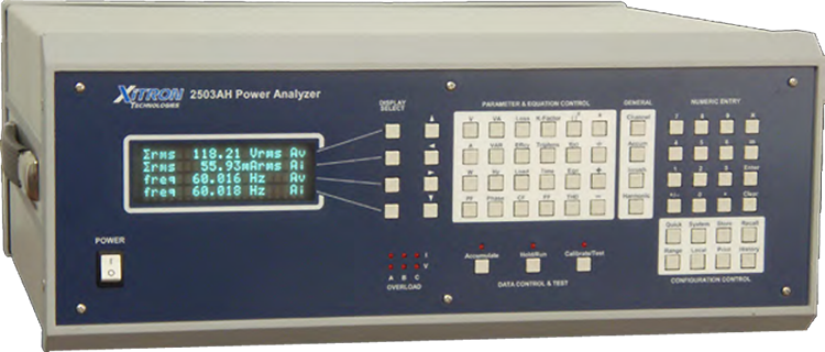 Picture of Xitron 2503AH-3CH Three Channel Power Analyzer