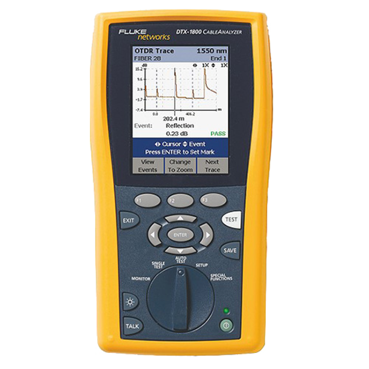 Picture of Fluke Networks DTX-1800 Cable Analyzer