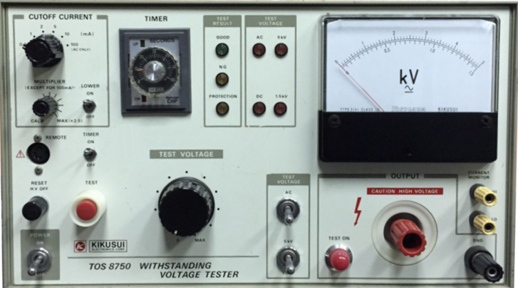 Picture of TOS8750 Electrical Safety Tester