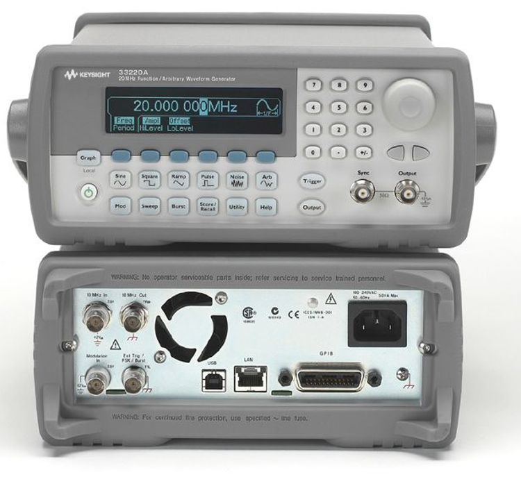 Picture of Keysight 33220A Function Arbitrary Waveform Generator
