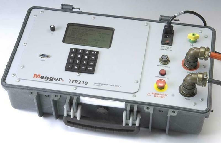 Picture of Megger TTR310 Three-Phase Transformer Turns Ratio Test Set