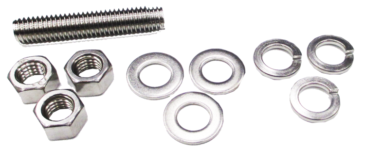 Picture of ConcealFab® PIM Shield Threaded Rod Kit, SS, 3/8" x 2"