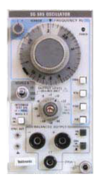 Picture of Tektronix SG505 Oscillator