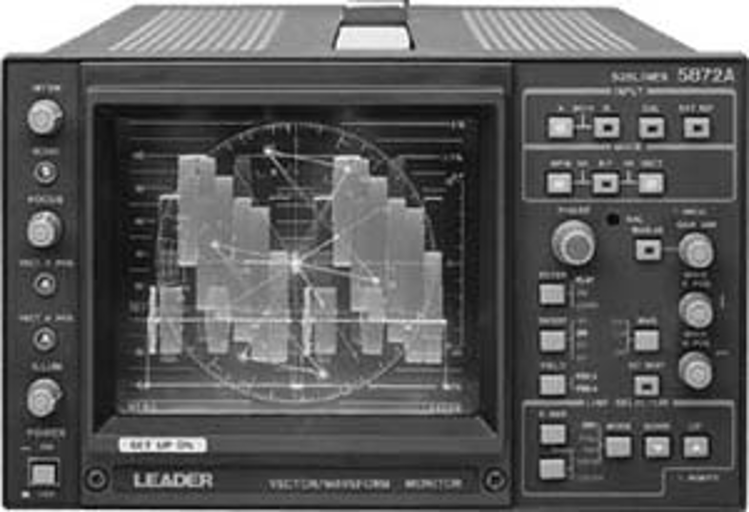 Picture of Leader 5872A Waveform Monitor / Vectorscope