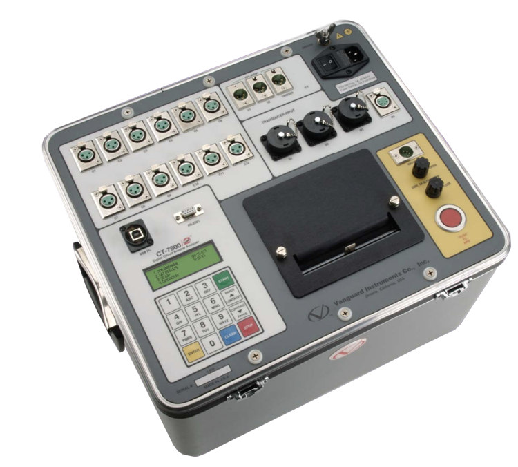 Picture of Vanguard CT-7500 Digital Circuit Breaker Analyzer