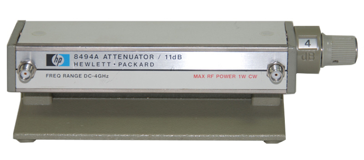Picture of Keysight/Agilent/HP 8494A Manual Step Attenuator